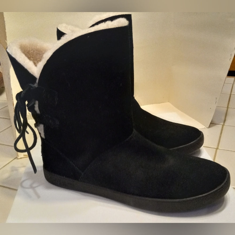 KOOLABURRA By UGG Black Boots Sz 8